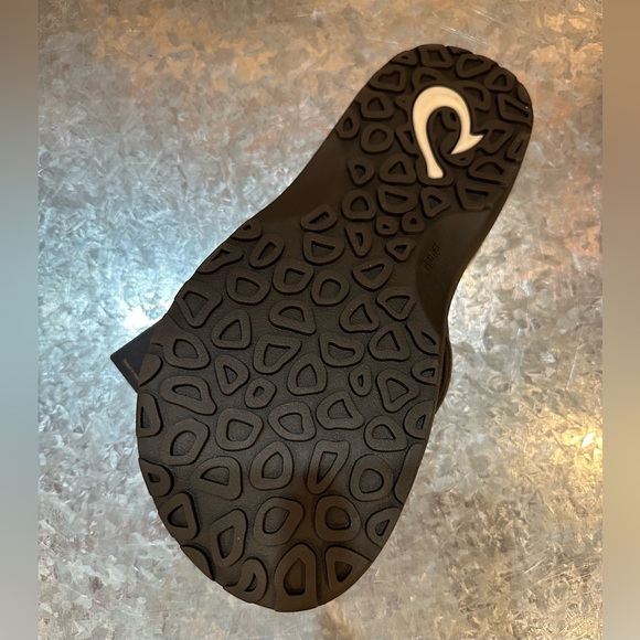 OluKai Men's OHANA - Men’s Dark Java / Ray Flipflop Sandals - Picture 3 of 4